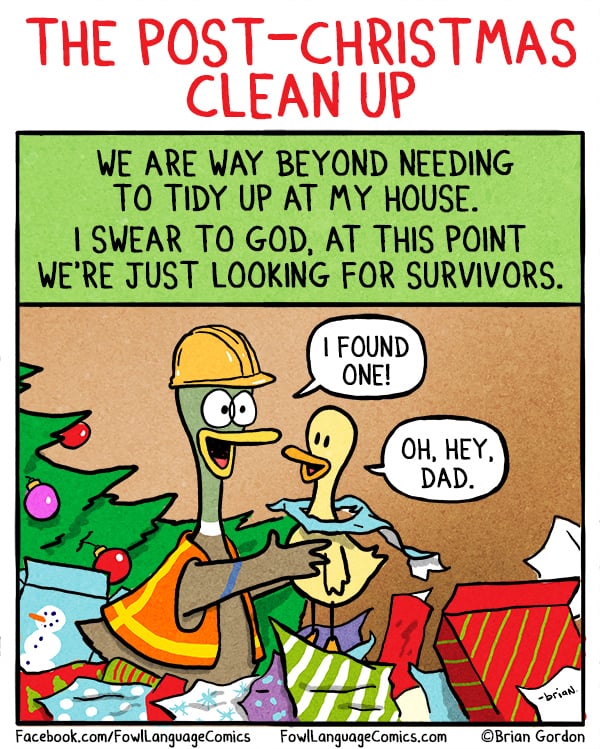 Brian Gordon's Fowl Language Holiday Parenting Comics