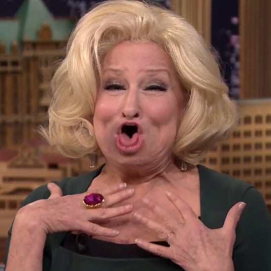 Bette Midler Lip Flip With Jimmy Fallon