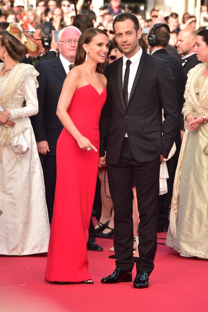 Natalie Portman and Benjamin Millepied at Cannes 2015