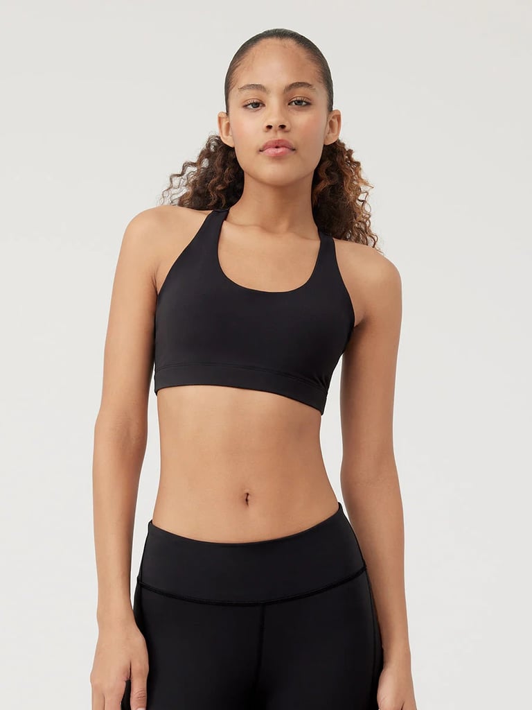 Outdoor Voices All-Time Bra ($40, originally $58) 
This sports bra is a basic you'll want to keep in your drawer at all times. It's comfortable and easy to wear for any kind of workout. If you throw on your gym clothes in the morning hoping to make it to the gym in the evening, this is the one for you. Right now, enjoy 40 percent off sitewide, and yes, that includes zip pants, puffers, and more.