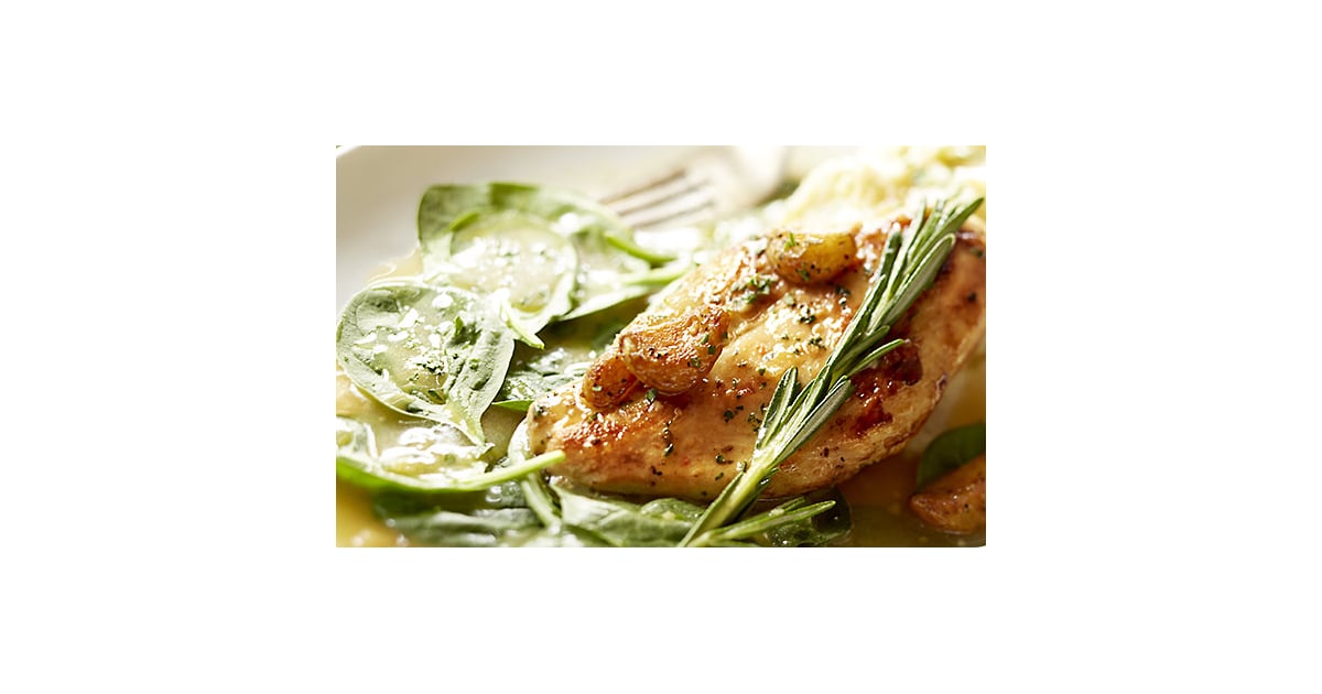 Garlic Rosemary Chicken Healthiest Menu Items at Olive Garden