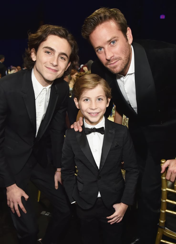 Pictured: Timothée Chalamet, Jacob Tremblay, and Armie Hammer