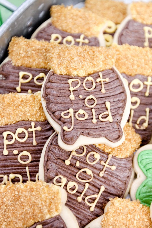 Pot o' Gold Cookies