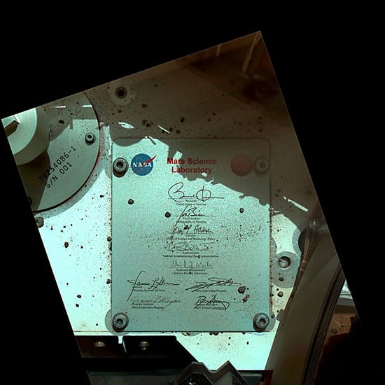 NASA's Curiosity Rover Delivers Obama's Signature to Mars