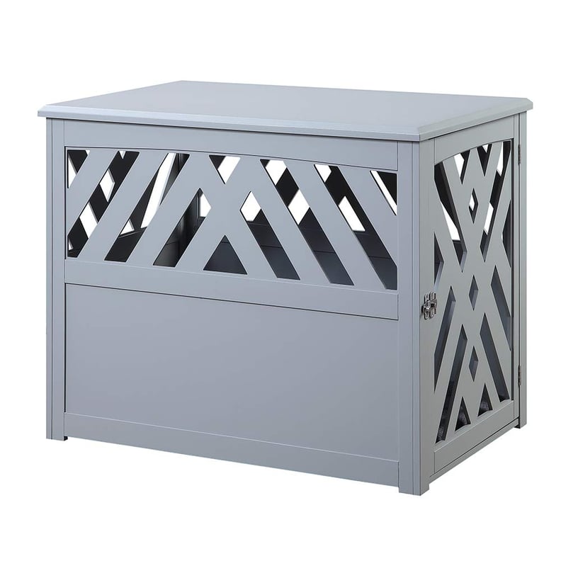 Unipaws Wooden Pet Crate End Table
