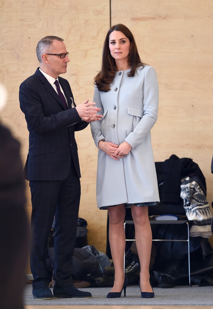 Kate Middleton Pregnant at the Kensington Leisure Center