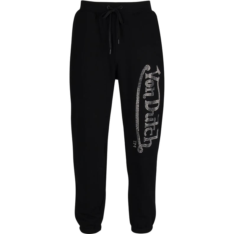 Embellished Black Joggers