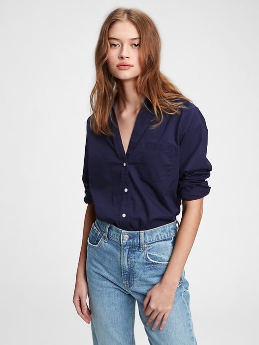 Best Button-Down Shirts and Blouses From Gap | POPSUGAR Fashion