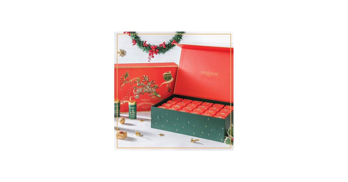 A TeaLover's Paradise Vahdam Teas Christmas Advent Calendar Set of 24