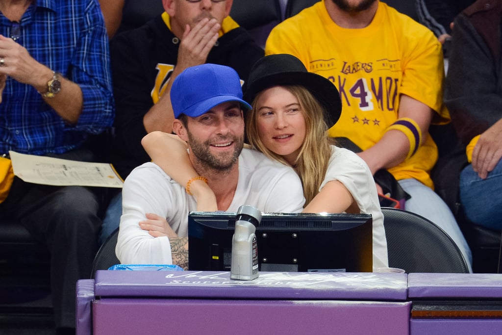 Kim Kardashian at a Lakers Game | Photos