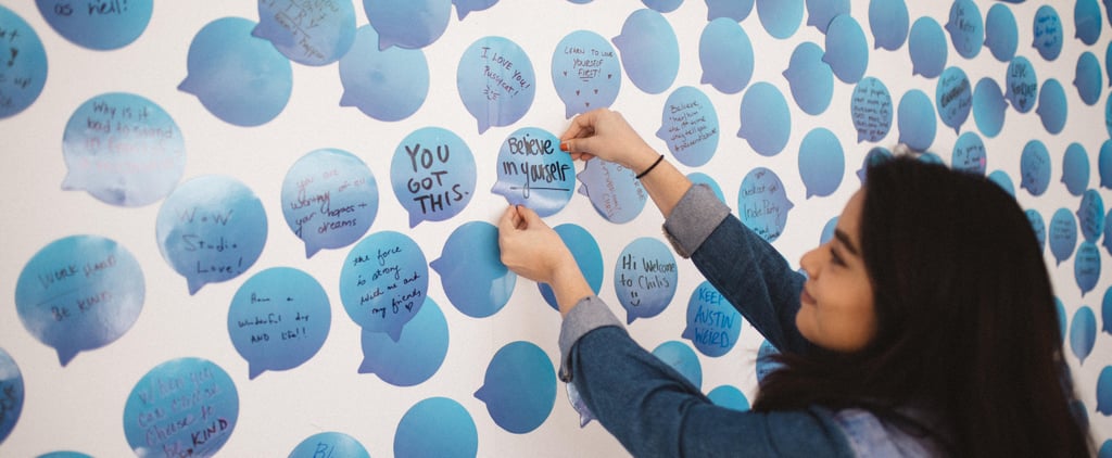 Facebook Messenger Messages That Matter Wall at SXSW 2018