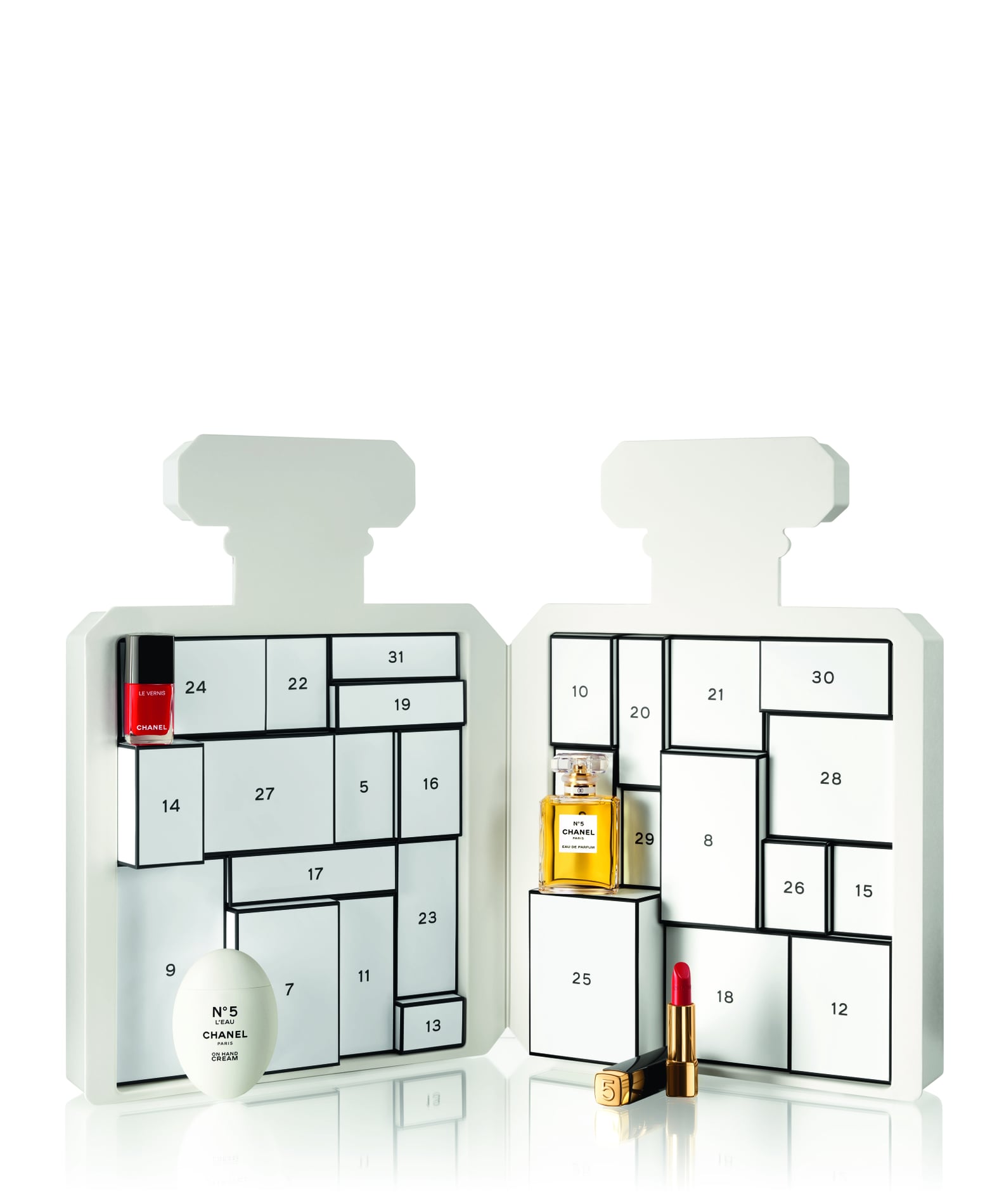 See What's Inside Chanel's No.5 Advent Calendar POPSUGAR Beauty