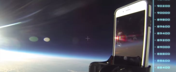 iPhone Dropped From Space