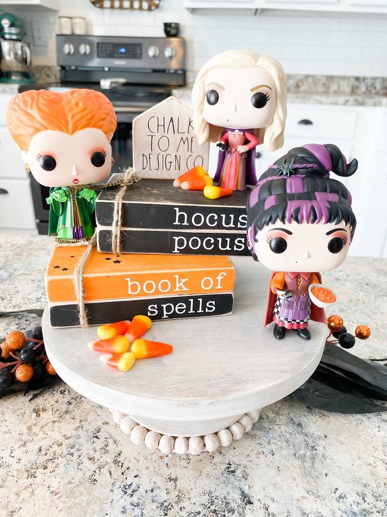 Hocus Pocus Wooden Book of Spells