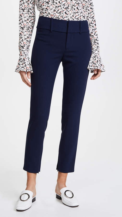 Alice + Olivia Stacey Slim Ankle Pants 