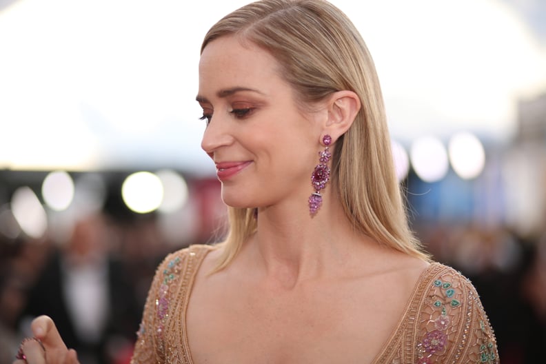 When We Realized We Want Emily Blunt's Earrings