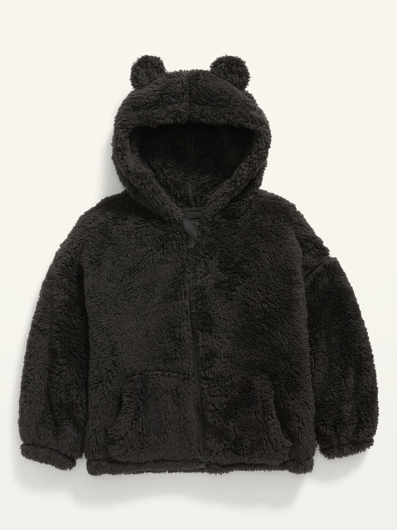 Old Navy Sherpa Critter Zip Hoodie for Toddler Girls