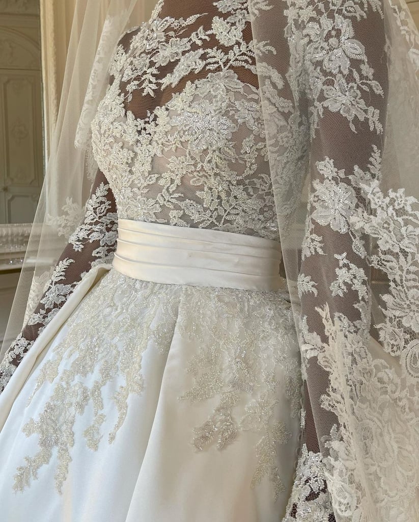 Jasmine Tookes Got Married in a Zuhair Murad Wedding Dress