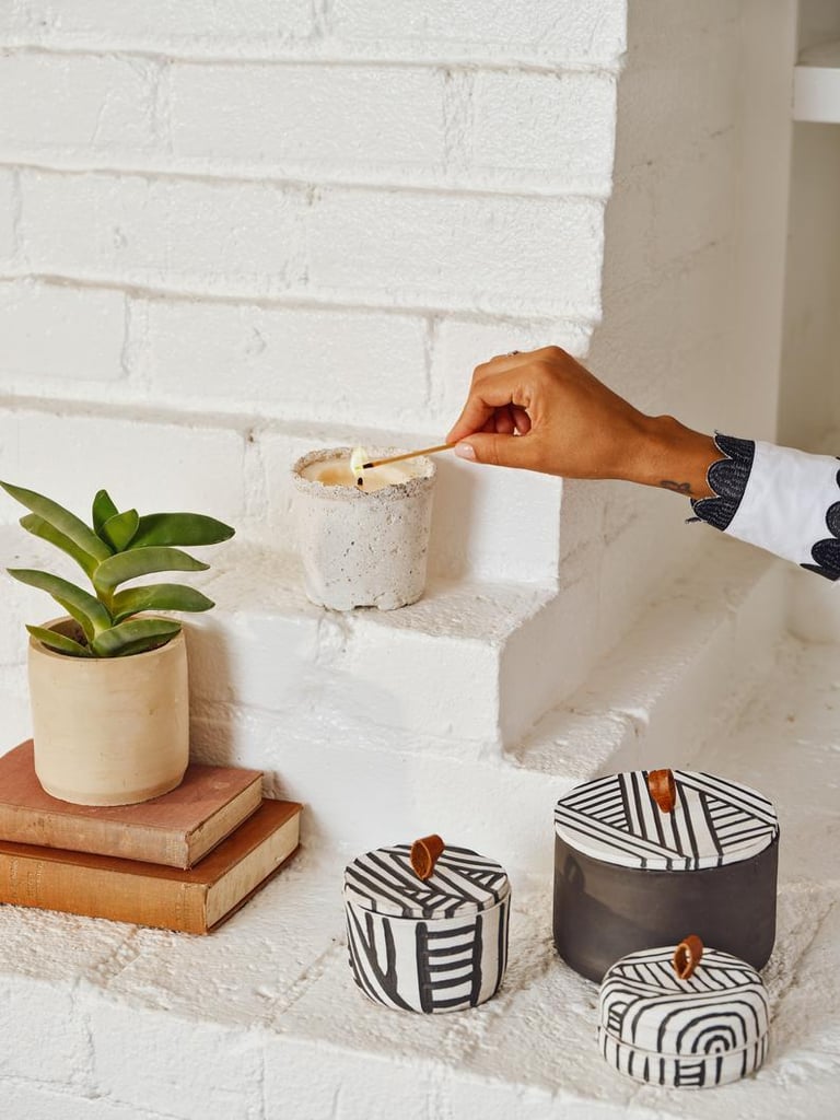 Tia Mowry x Etsy x Chelsea Candle Potted Soy Candle Natural