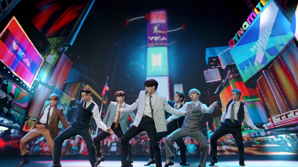 BTS Wore Gucci Outfits For Their 2020 MTV VMAs Performance