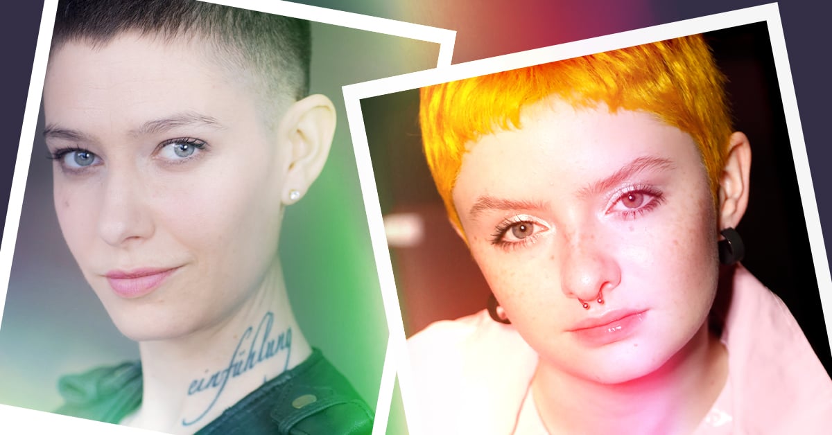 Nonbinary Actors Asia Kate Dillon And Lachlan Watson Popsugar Entertainment But netflix's caos is different. nonbinary actors asia kate dillon and