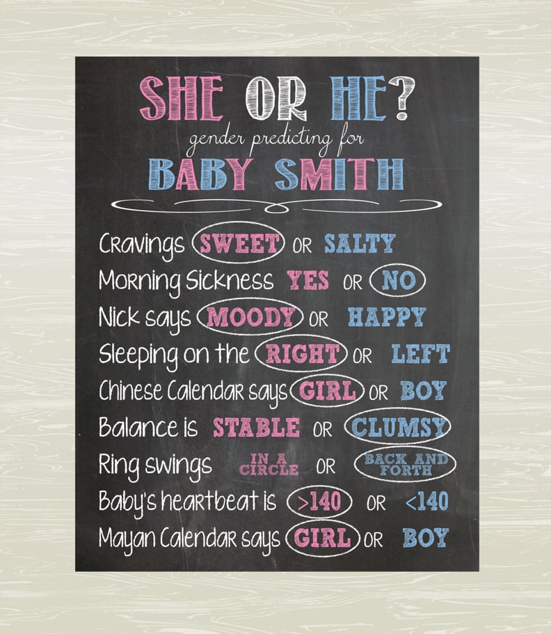 A Gender-Reveal Quiz