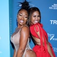 Please Enjoy These Pics of Megan Thee Stallion and Leyna Bloom Celebrating Their SI Covers