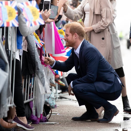 Prince Harry Comforts a Boy in New Zealand 2018