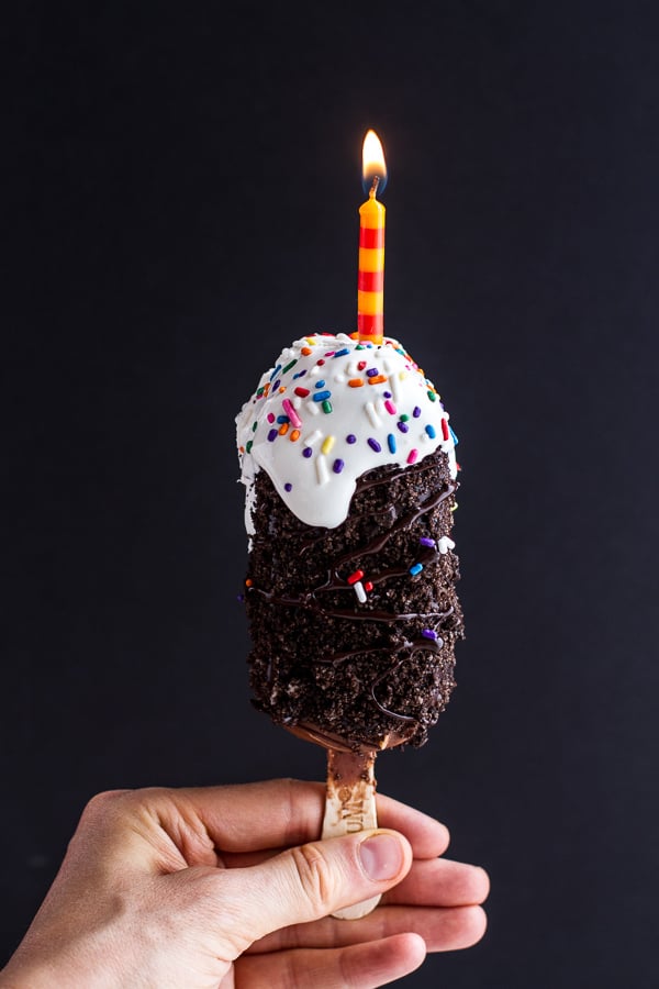5-Ingredient Birthday Ice Cream Cake Bars
