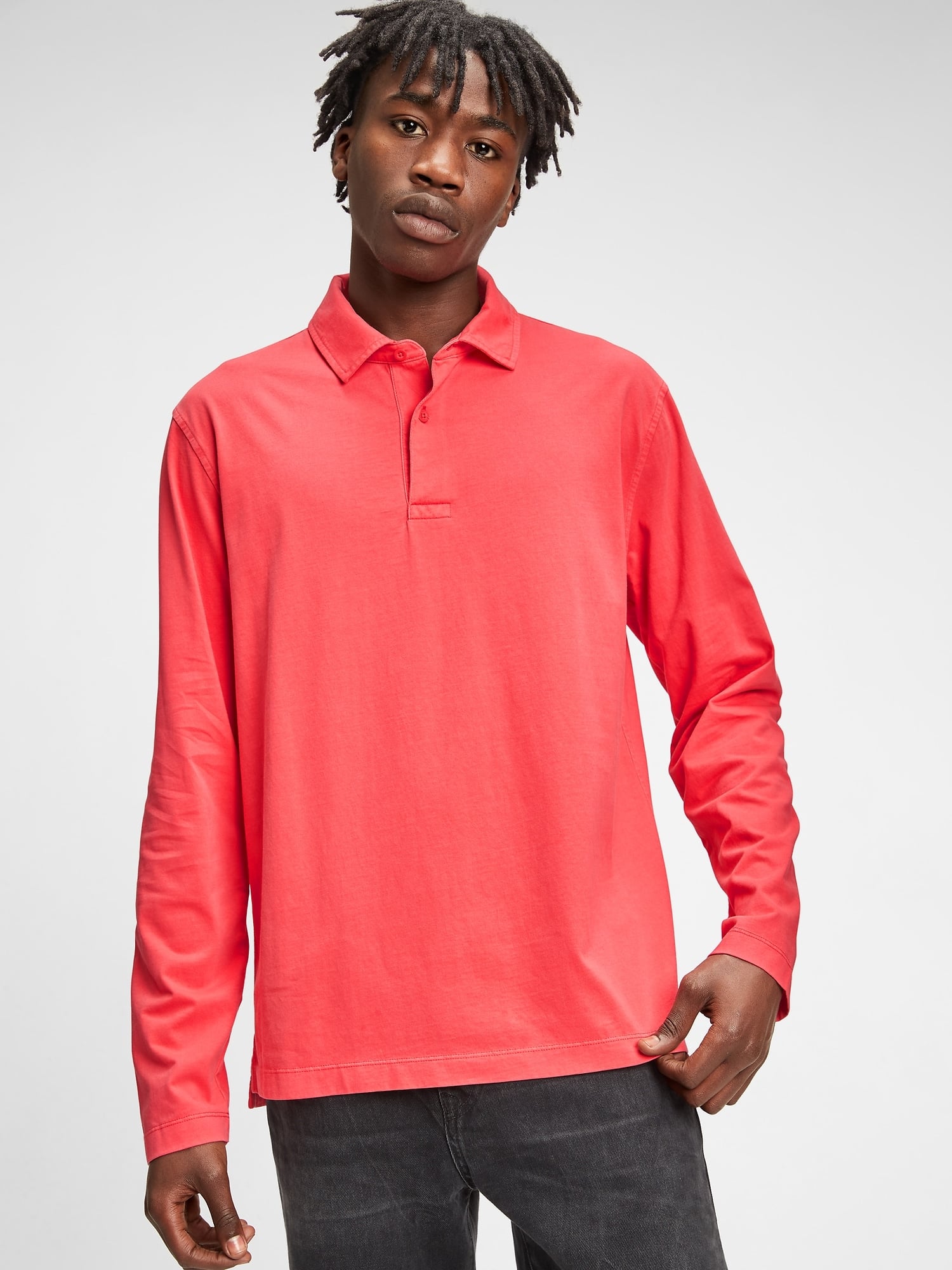 Gap long top sleeve polo