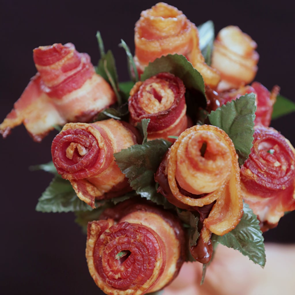 Make a Beautiful Bouquet of . . . Chocolate-Bacon Roses