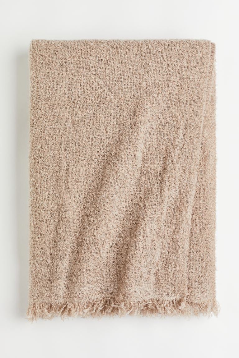 Best Affordable Bouclé Throw Blanket