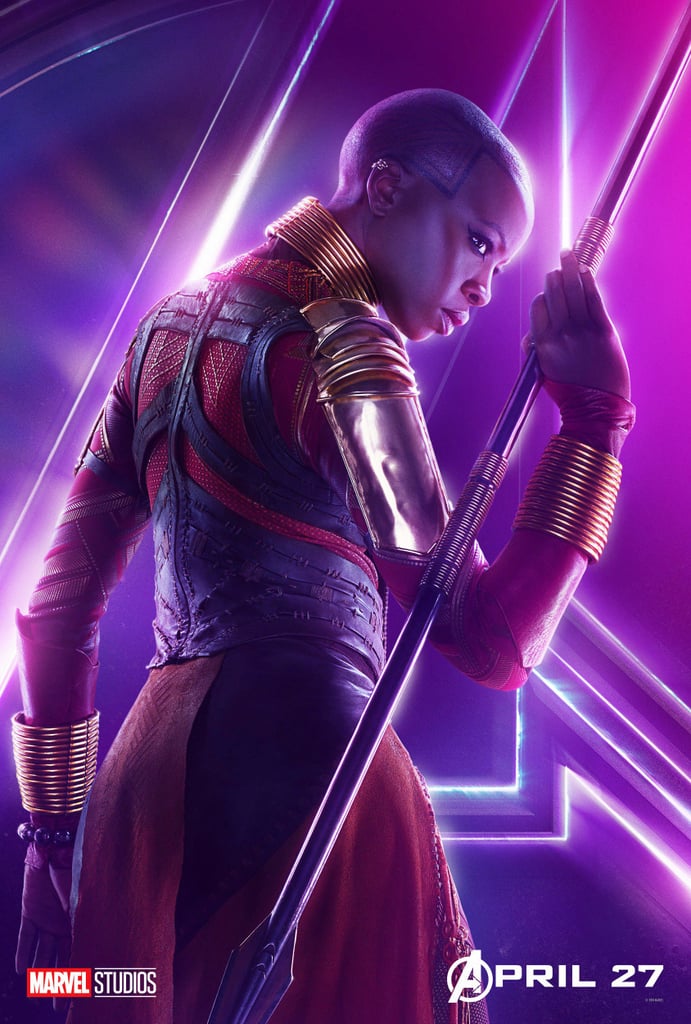 The general of the Dora Milaje continues to kick all the ass in Infinity War.