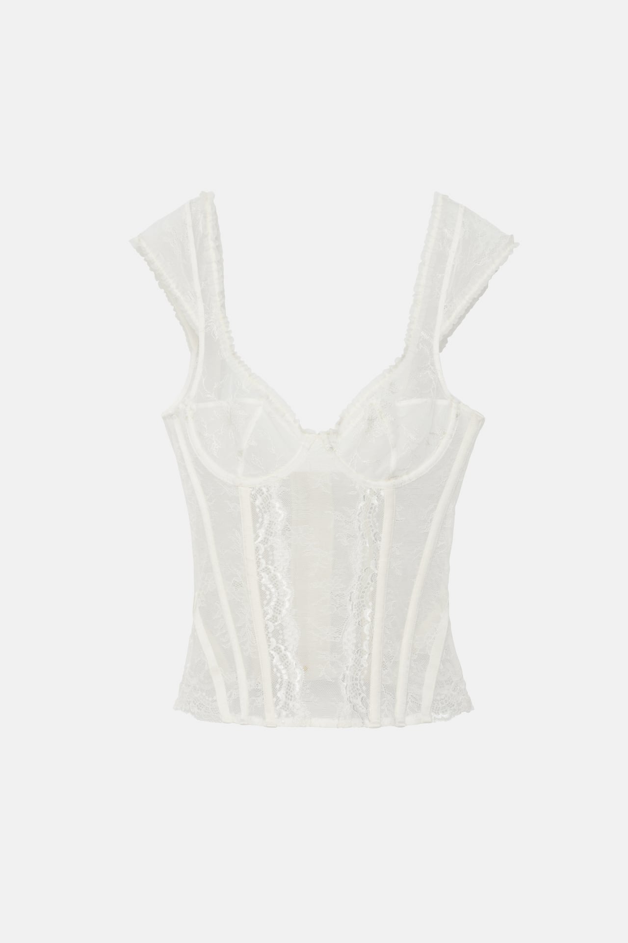 Lace corset top, Collection 2022