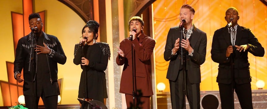 Pentatonix's Performance on the Wicked Special Video