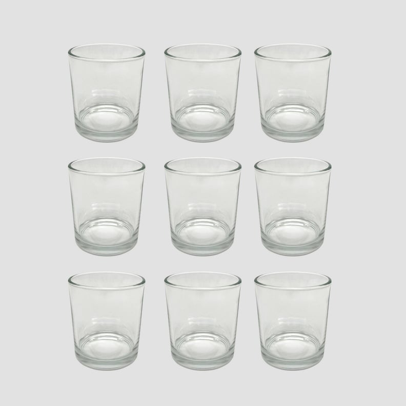 Glass Holders: Bullseye's Playground Mercury Glass Votive Holders