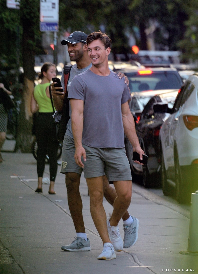 Aug. 13: Tyler Cameron Is All Smiles After His Date With Gigi Hadid