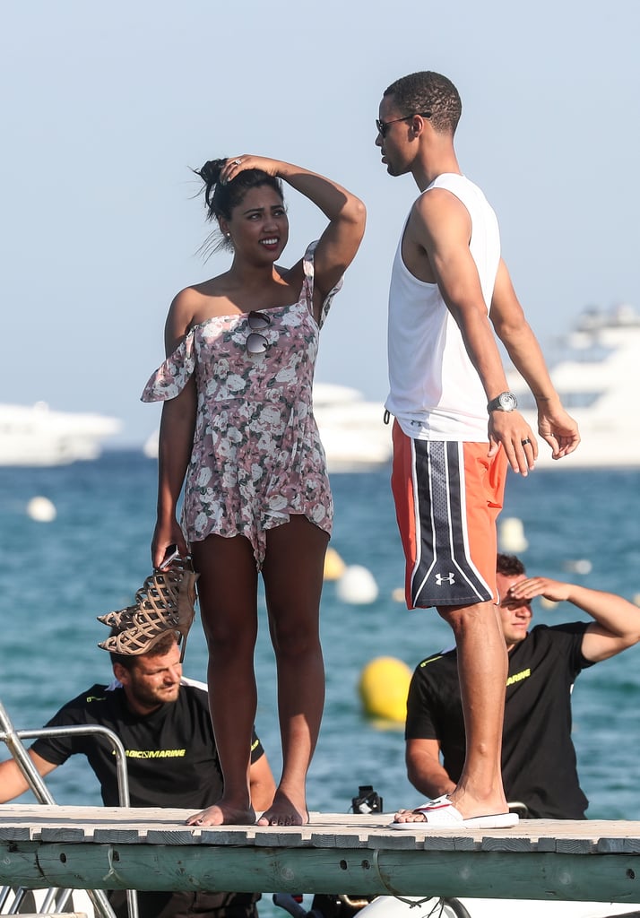 Ayesha and Stephen Curry in St. Tropez July 2016 | Pictures