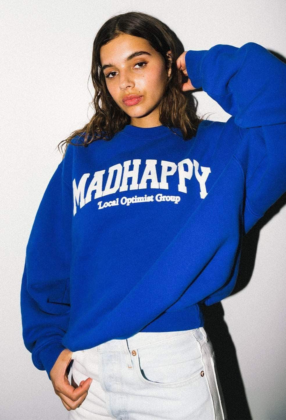 Madhappy campus heritage crewneck clearance