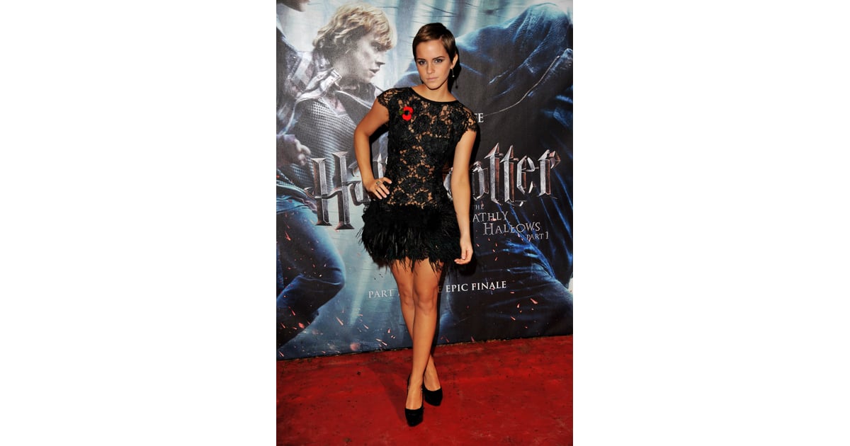 Emma Watson At The 2010 Harry Potter And The Deathly Hallows Part 1 Uk