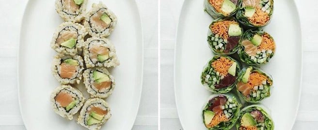Healthy Sushi Swap to Lose Weight