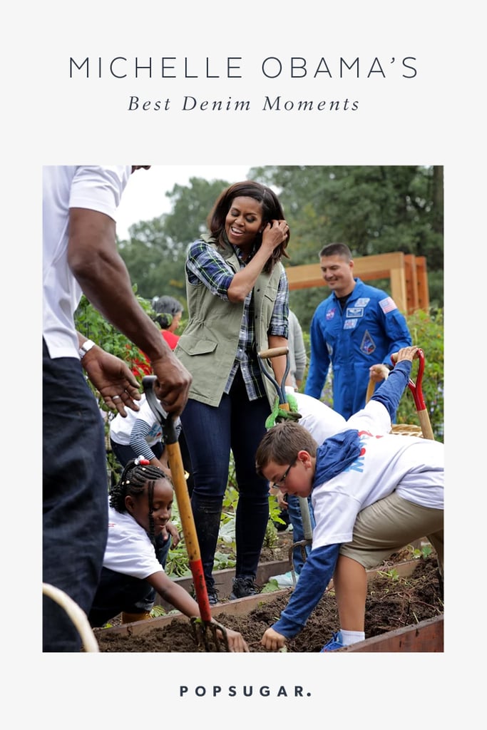 Michelle Obama Jeans Style