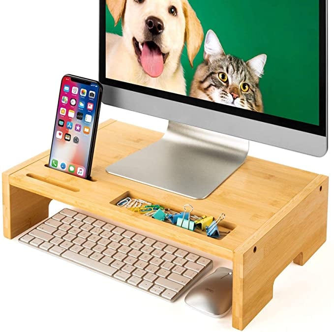 Bamboo Desk & Tabletop Organiser