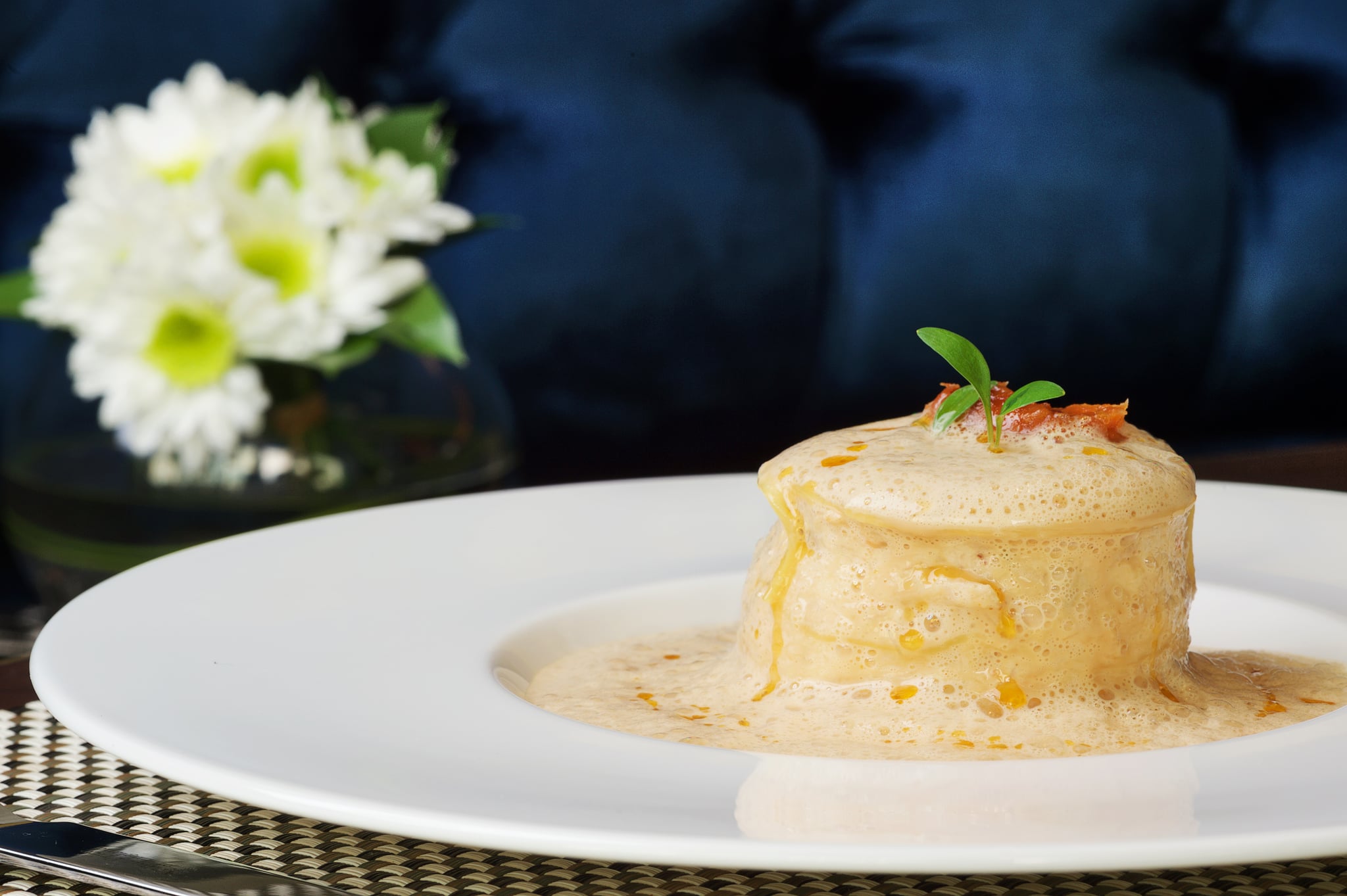 Devon Crab Bisque And Lobster Oil Lasagne Popsugar Middle East Food