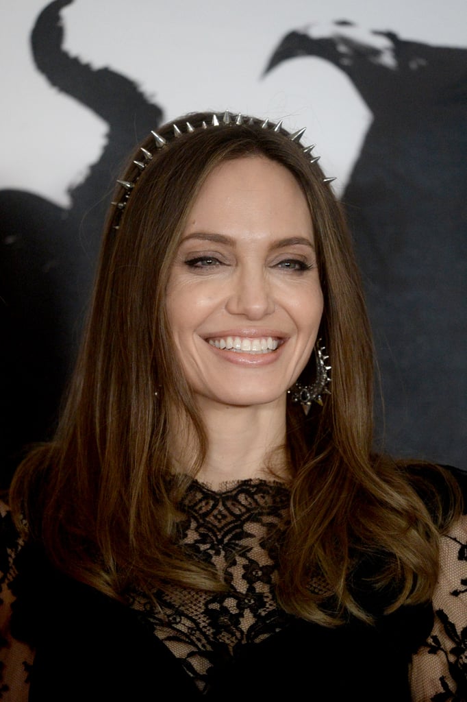 Angelina Jolie at the Maleficent: Mistress of Evil London Photocall