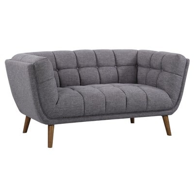 Armen's Living Phantom Mid-Century Modern Loveseat