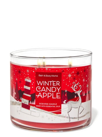 Winter Candy Apple Three-Wick Candle