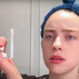 Billie Eilish Hilariously Demonstrates How *Not* to Wash Your Face in New Skin-Care Routine