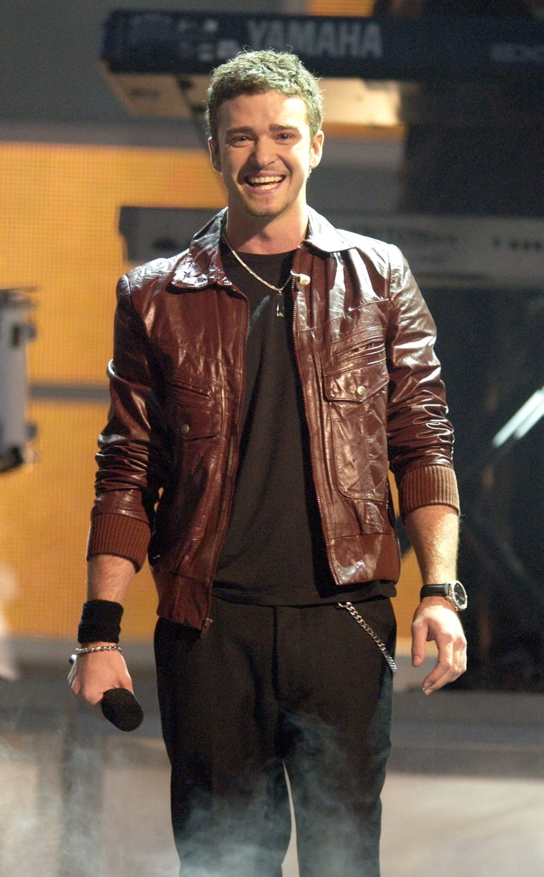 When he looked really, really good at the 2002 Billboard Music Awards.