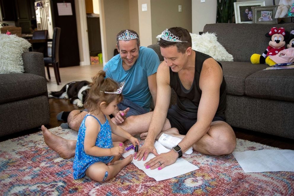 Photo Series Showing Hands-On Dads